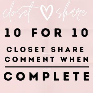 COME AND SHARE❤️ 10 SHARES FOR 10 - GROUP SHARE ❤️